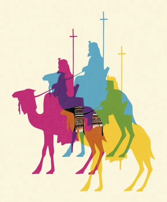 Framed Print : Three Wise Men Framed Print : Three Wise Men