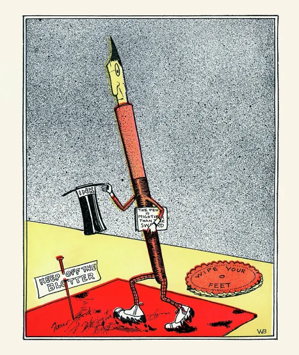 Framed Print : The Wise Pen Framed Print : The Wise Pen