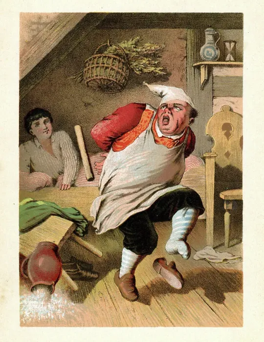 Framed Print : Wishing-Table, Gold-Ass, and Cudgel in the Sack