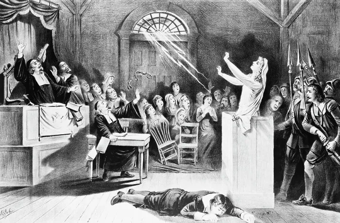 Framed Print : The Witch In Court Framed Print : The Witch In Court
