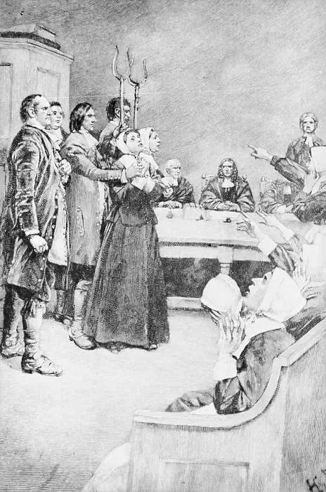 Framed Print : Witch Trial Framed Print : Witch Trial
