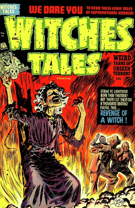 Framed Print : Witches Tales #16 Revenge of a Witch!