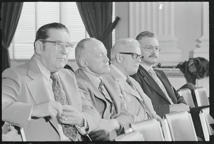 Framed Print : Witnesses at Mafia Hearing Framed Print : Witnesses at Mafia Hearing