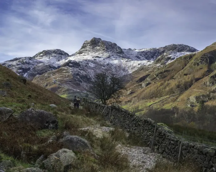 Framed Print : Wlking in Langdale Framed Print : Wlking in Langdale