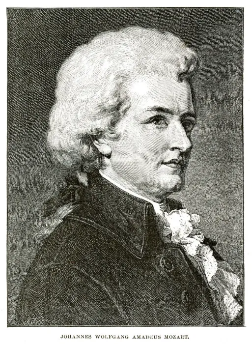 Framed Print : Wolfgang Amadeus Mozart engraving Framed Print : Wolfgang Amadeus Mozart engraving