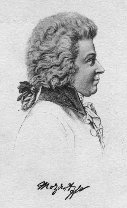 Framed Print : Wolfgang Mozart Framed Print : Wolfgang Mozart