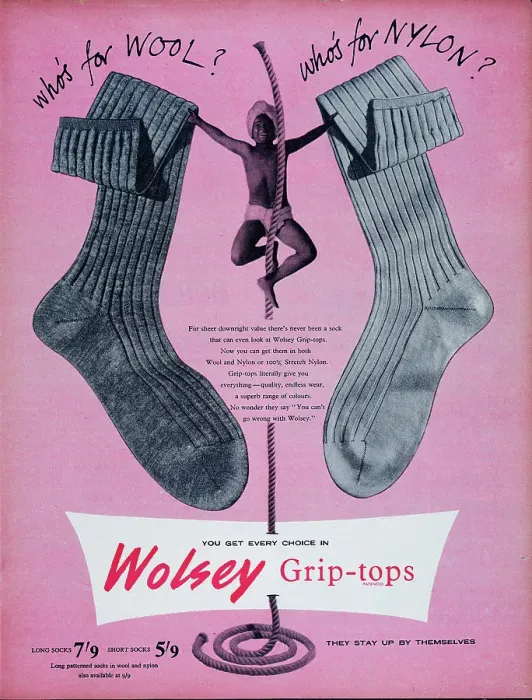 Framed Print : Wolsey Grip-Tops Framed Print : Wolsey Grip-Tops