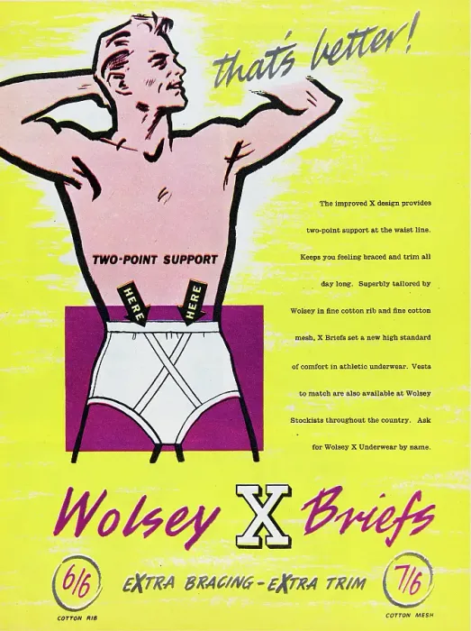 Framed Print : Wolsey X Briefs