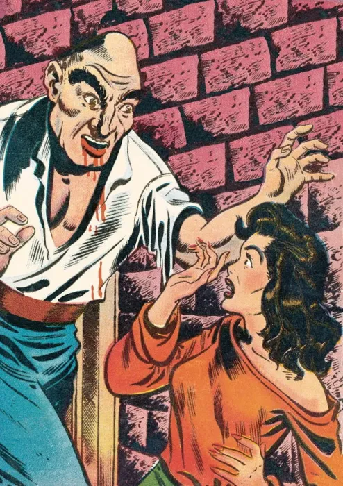 Framed Print : Woman Being Attacked Framed Print : Woman Being Attacked