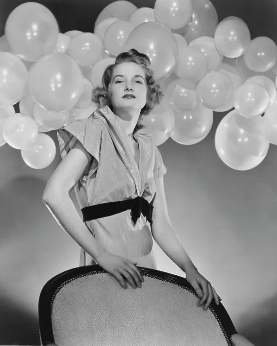 Framed Print : A Woman With Balloons Framed Print : A Woman With Balloons