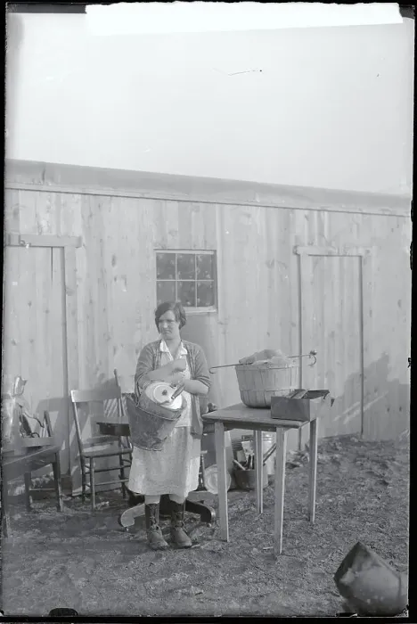 Framed Print : Woman with Her Belongings Framed Print : Woman with Her Belongings