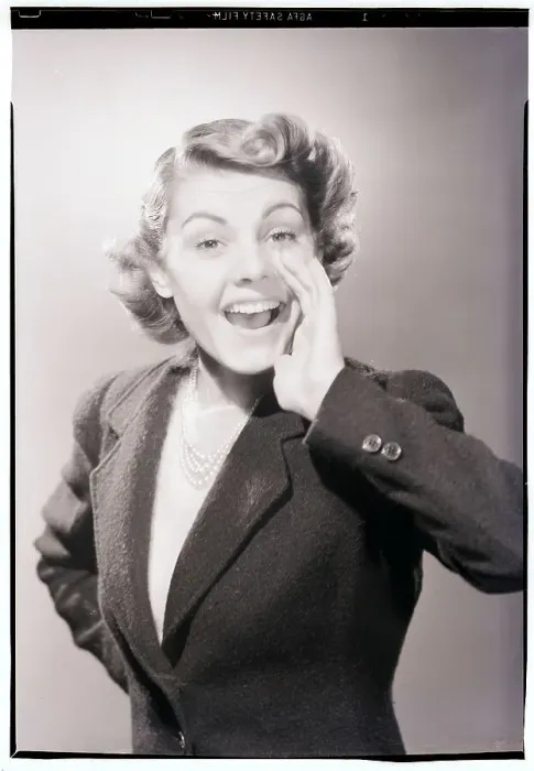 Framed Print : Woman Calling Out Framed Print : Woman Calling Out