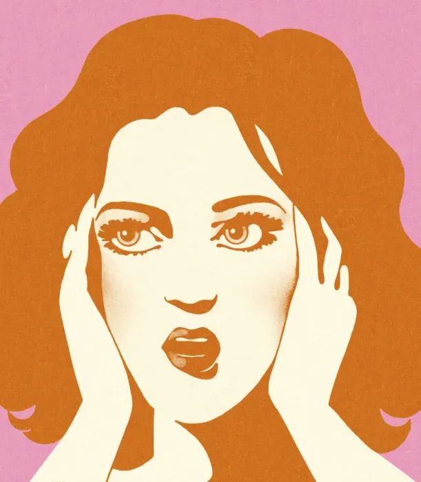 Framed Print : Woman in Disbelief Framed Print : Woman in Disbelief