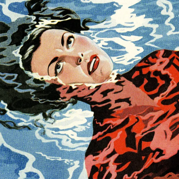 Framed Print : Woman Floating Framed Print : Woman Floating