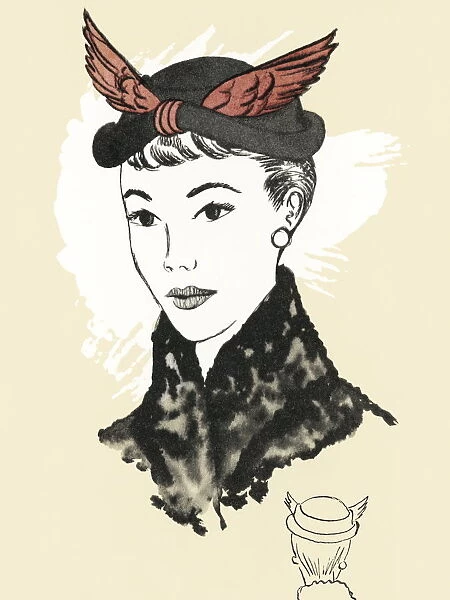 Woman in hat