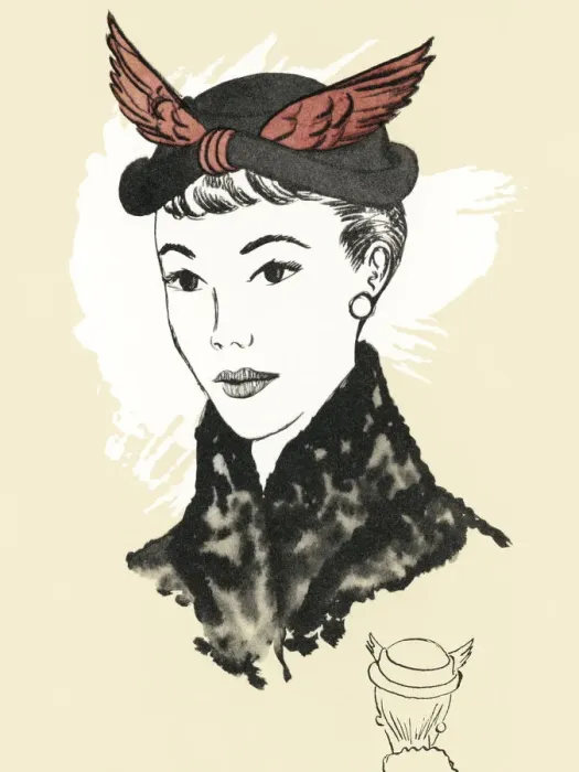 Framed Print : Woman in hat Framed Print : Woman in hat