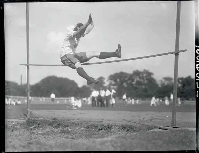 Framed Print : Woman High-Jumper Framed Print : Woman High-Jumper
