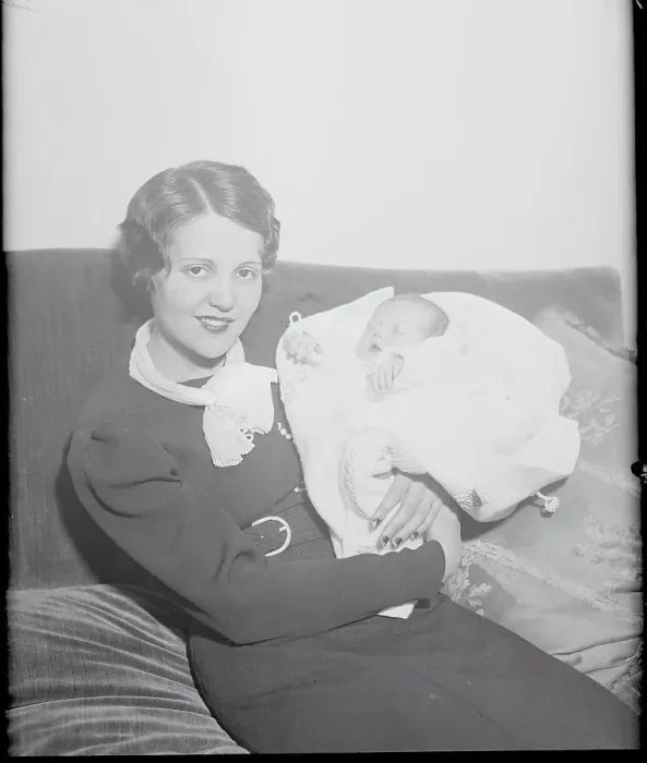 Framed Print : Woman Holding Infant Framed Print : Woman Holding Infant