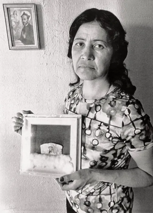 Framed Print : Woman Holding Portrait Framed Print : Woman Holding Portrait