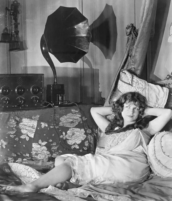 Framed Print : Woman Listening to Music Framed Print : Woman Listening to Music