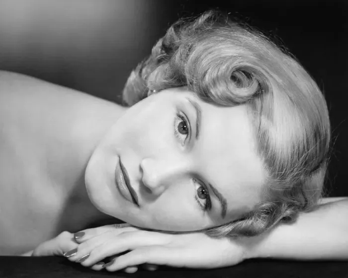 Framed Print : Woman lying with head on hand, (B&W), (Close-up), (Portrait) Framed Print : Woman lying with head on hand, (B&W), (Close-up), (Portrait)