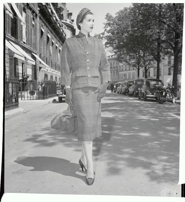 Framed Print : Woman Modeling a Cardigan Ensemble Framed Print : Woman Modeling a Cardigan Ensemble