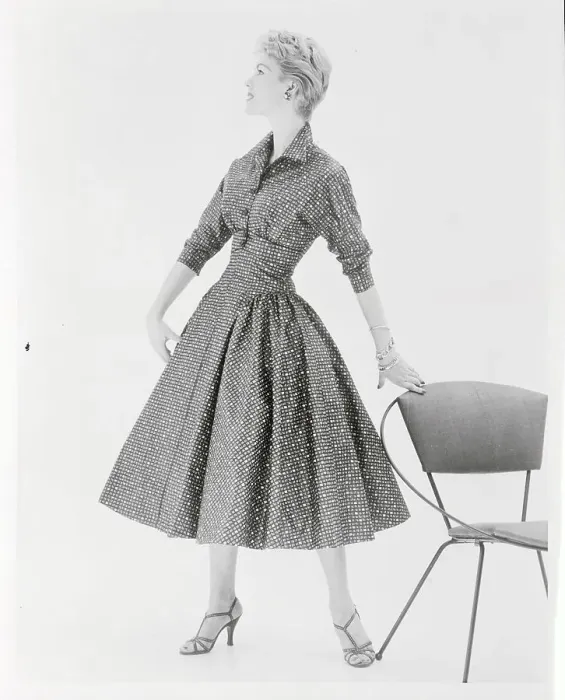 Framed Print : Woman Modeling a Marjae Dress Framed Print : Woman Modeling a Marjae Dress