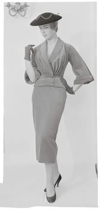 Framed Print : Woman Modeling Red Velvet Suit Framed Print : Woman Modeling Red Velvet Suit