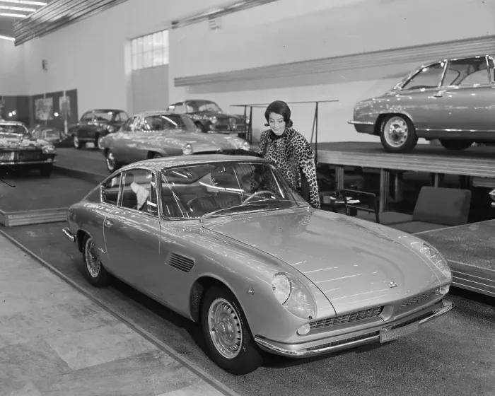 Framed Print : Woman by Newly Designed Ferrari Framed Print : Woman by Newly Designed Ferrari