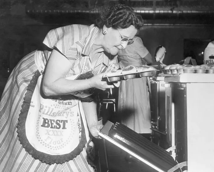 Framed Print : Woman At Pillsbury Bake Off