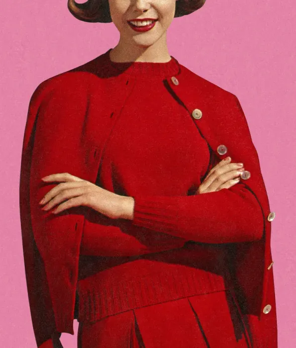 Framed Print : Woman in Red Framed Print : Woman in Red