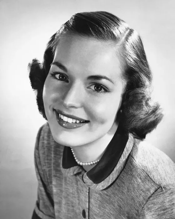 Framed Print : Woman smiling Framed Print : Woman smiling