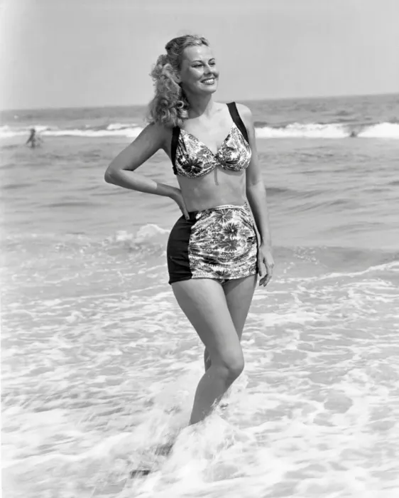 Framed Print : Woman in surf Framed Print : Woman in surf