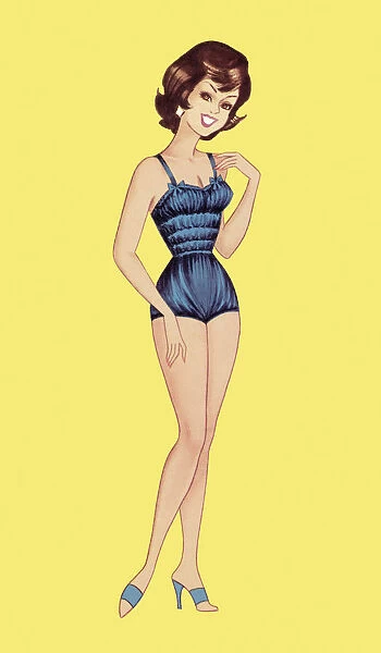 Woman in Swimsuit