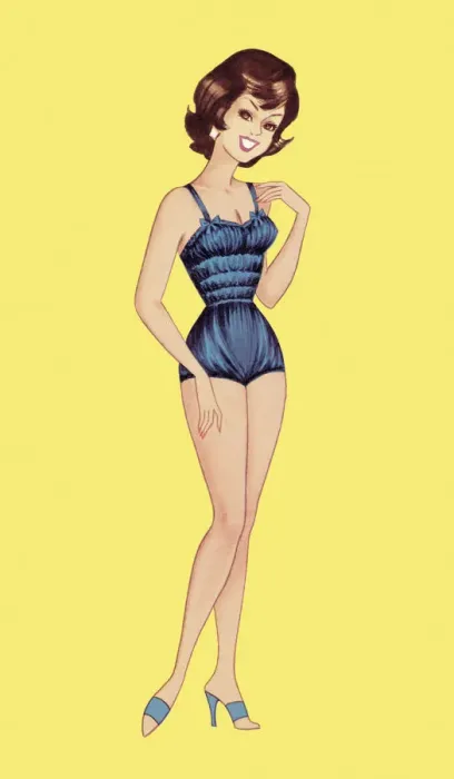 Framed Print : Woman in Swimsuit Framed Print : Woman in Swimsuit