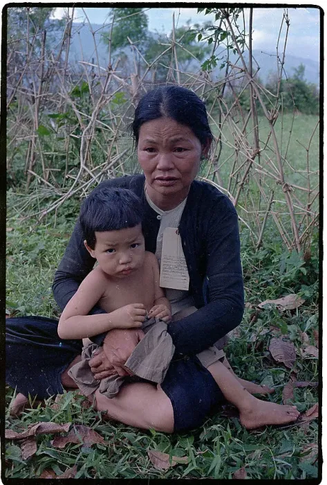 Framed Print : Woman Tagged as a Viet Cong Supporter Framed Print : Woman Tagged as a Viet Cong Supporter