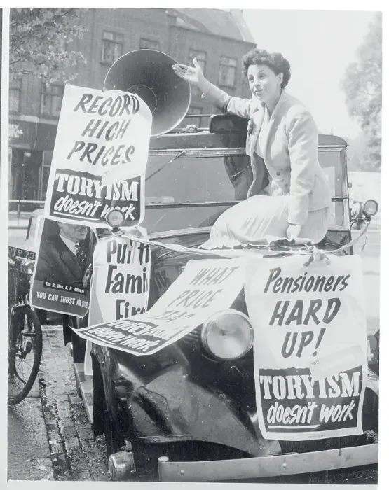 Framed Print : Woman Waving from Atop a Poster Covered Taxi Framed Print : Woman Waving from Atop a Poster Covered Taxi