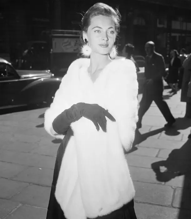 Framed Print : Woman Wearing Mink Fur Coat Framed Print : Woman Wearing Mink Fur Coat