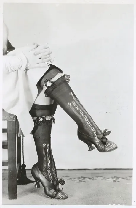 Framed Print : Woman Wearing Stockings Framed Print : Woman Wearing Stockings