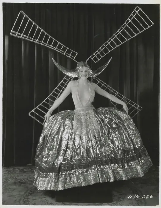 Framed Print : Woman Wearing Windmill Costume Framed Print : Woman Wearing Windmill Costume