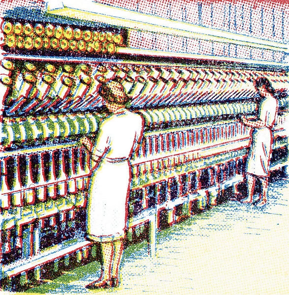 Two Woman Working In a Factory