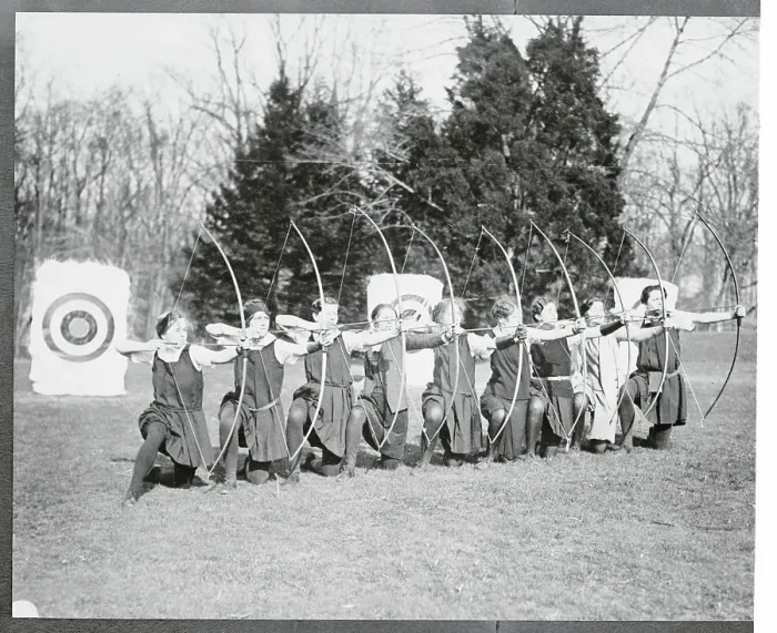 Framed Print : Women Archery Team Framed Print : Women Archery Team