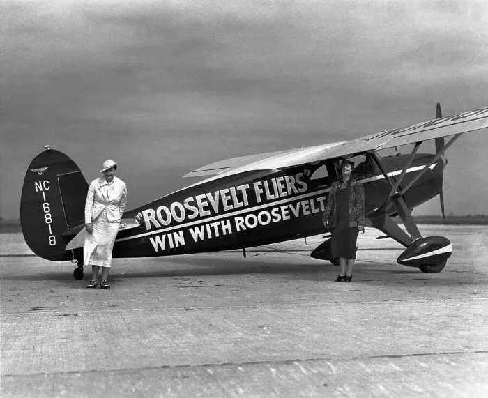 Framed Print : Women Aviators for Roosevelt Framed Print : Women Aviators for Roosevelt