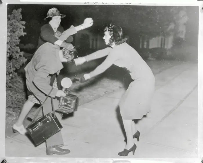 Framed Print : Women Brutally Attacking Photographer Framed Print : Women Brutally Attacking Photographer
