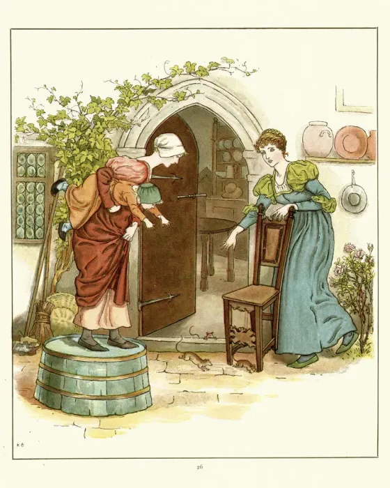 Framed Print : Women and children afraid of the rats Framed Print : Women and children afraid of the rats
