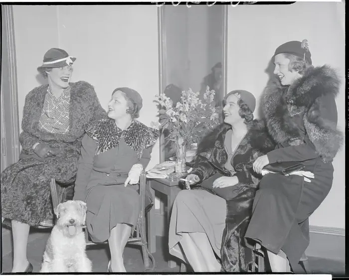 Framed Print : Women Conversing During Cocktail Hour Framed Print : Women Conversing During Cocktail Hour