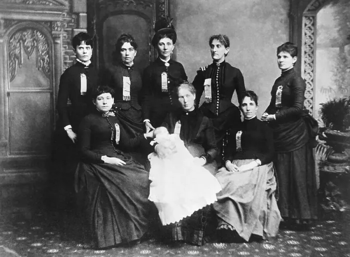 Framed Print : Women Delegates Of Knights Of Labor Framed Print : Women Delegates Of Knights Of Labor