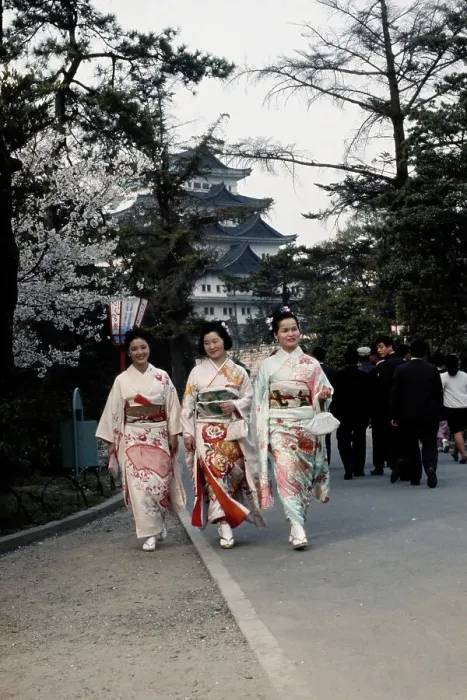 Framed Print : Women In Kimonos Framed Print : Women In Kimonos