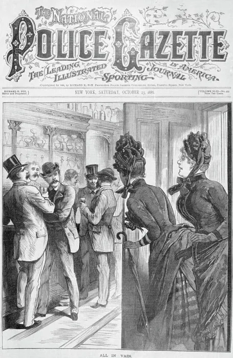 Framed Print : Women and Men During Elections