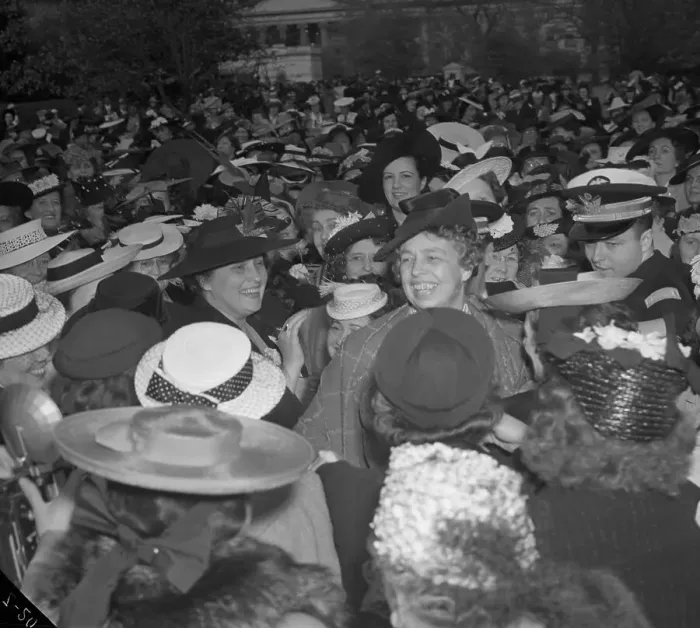Framed Print : Women Mob First Lady Framed Print : Women Mob First Lady